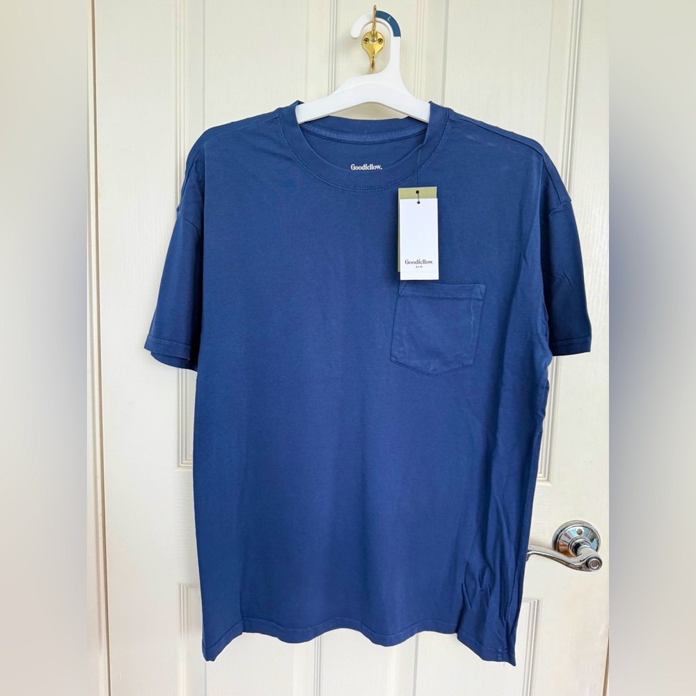 GOODFELLOW & CO MEN LARGE BLUE TSHIRT, NWT